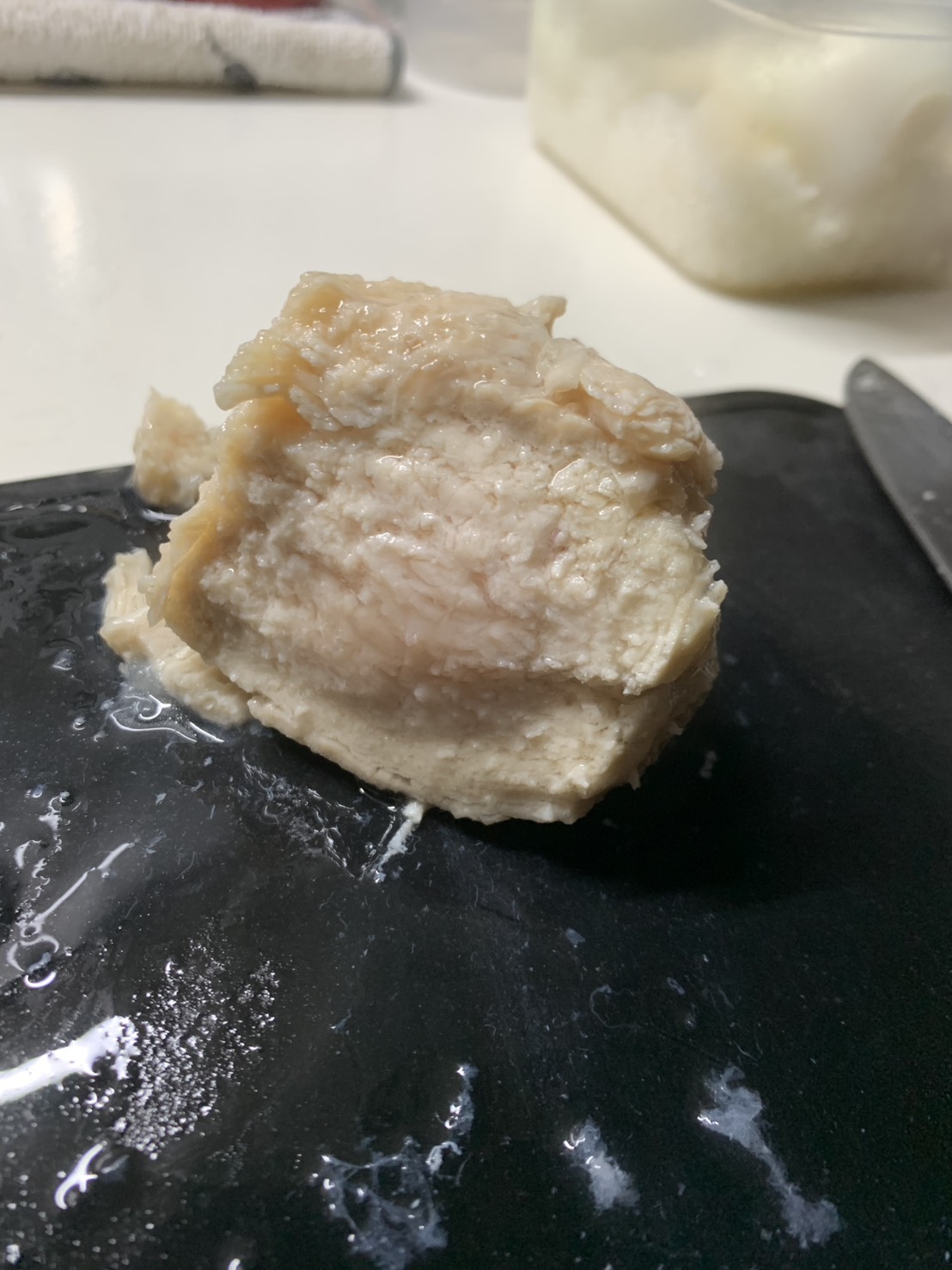 生肉置いたあとの洗っていないまな板